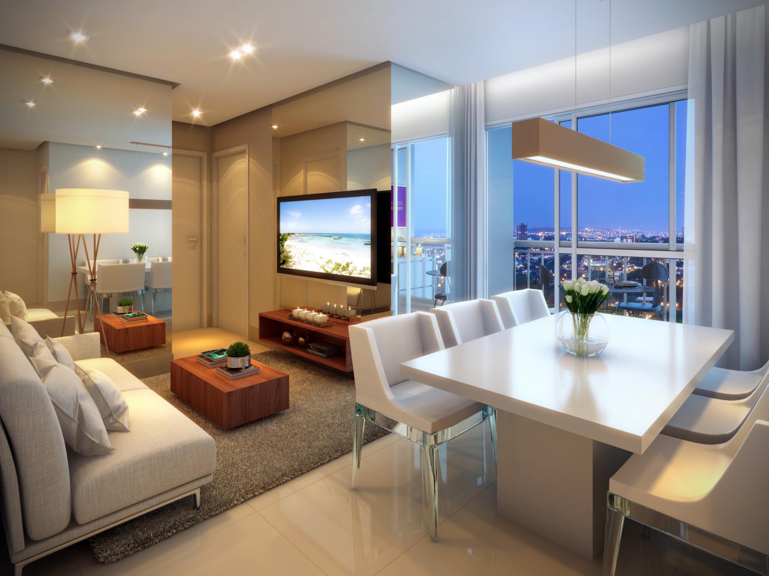 Piscina e área de lazer